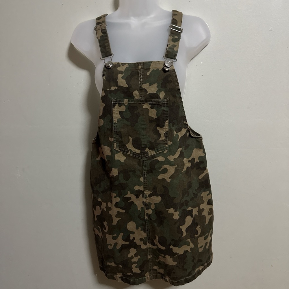 Camouflage Overall Dress